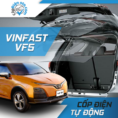 Nâng cấp lắp đặt cốp điện Vinfast VF5 kèm đá cốp theo xe