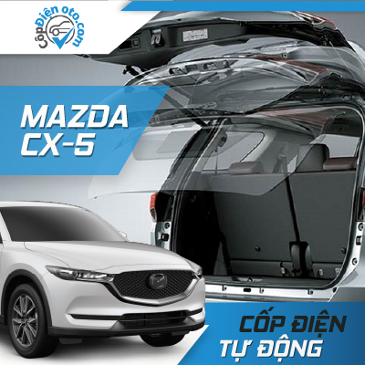 Nâng cấp lắp đặt cốp điện Mazda CX5 kèm đá cốp theo xe