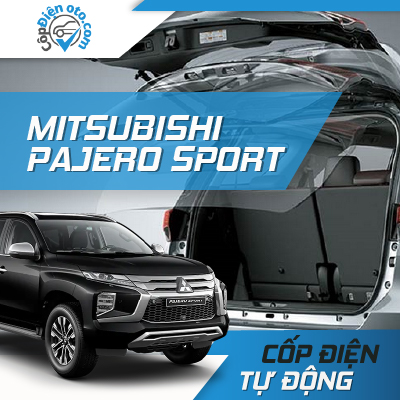 Nâng cấp lắp đặt cốp điện Mitsubishi Pajero Sport kèm đá cốp theo xe