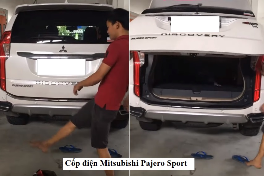 cop dien Mitsubishi Pajero Sport